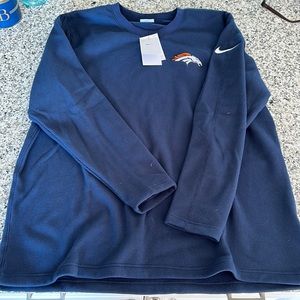 Nike Denver broncos long sleeve thermal waffle shirt